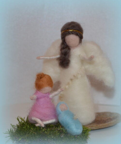 Suojelusenkeli (pöytä-/hyllykoriste)