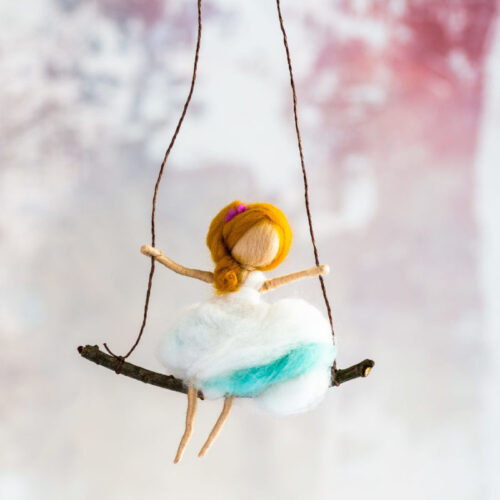 Keinuva keiju "Haave", Mintunvihreä