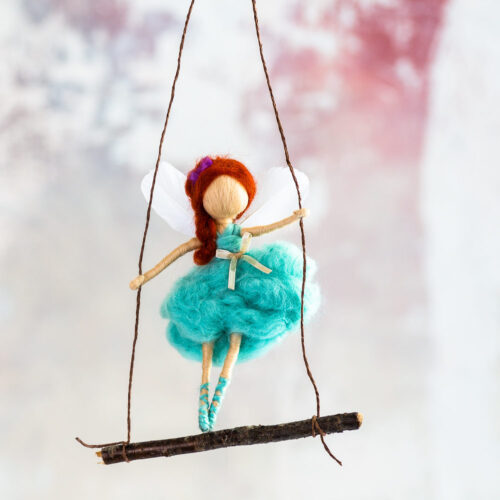 Keinuva keiju "Toive", Mintunvihreä