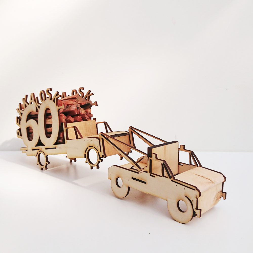 Pärekori auto, personoitu